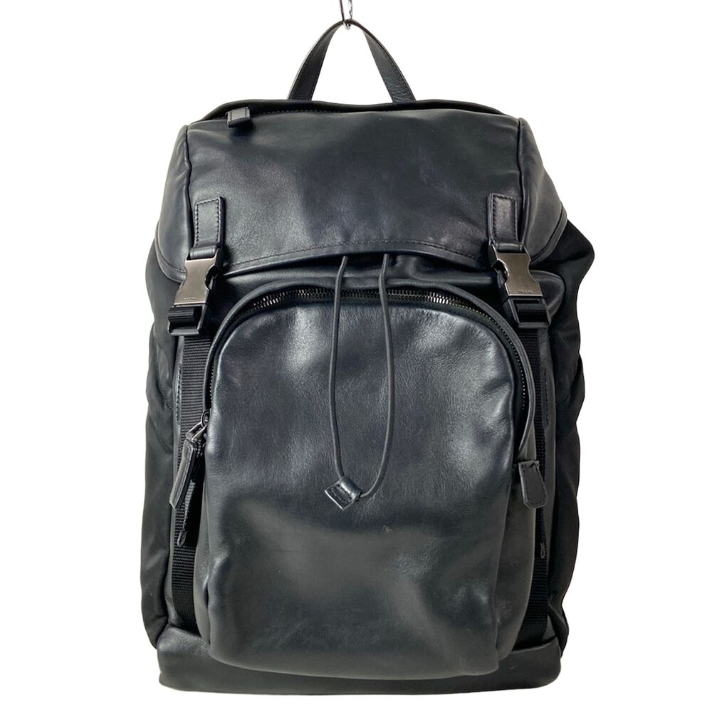 Prada Backpack Leather Nylon